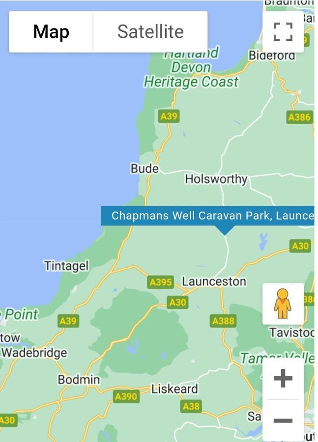 Cornwall Cornwall-Chapmanswell Caravan Holiday Park A30 B&B Bed And Breakfast #41 ลอนเซสตัน ภายนอก รูปภาพ